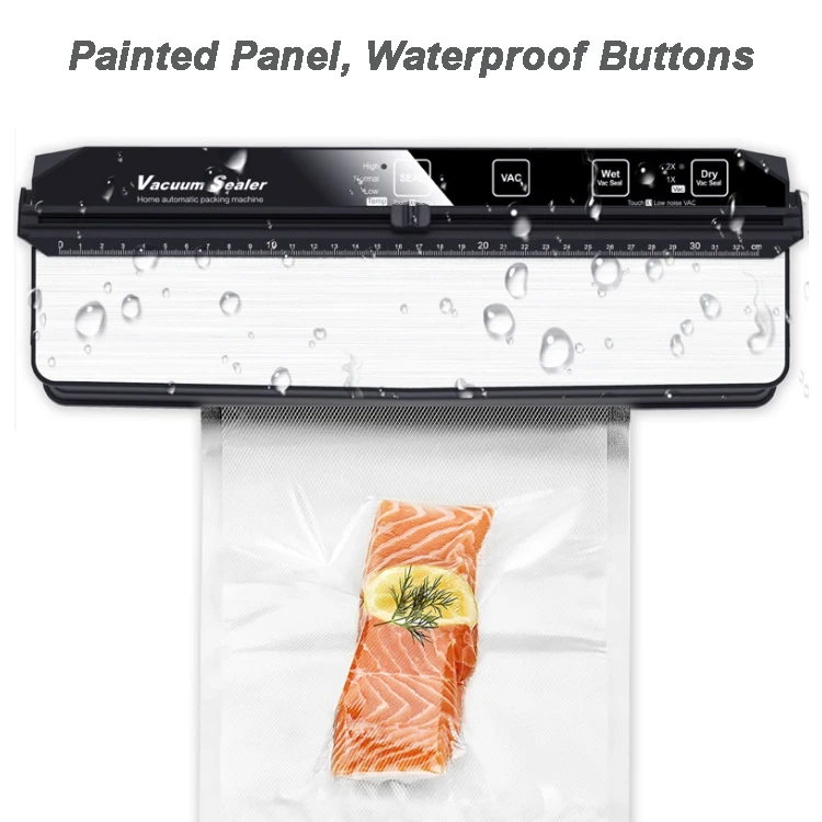 Wallepac High quality vacuum mini commercial portable household fresh meat food plastic bag vacuum sealer machine