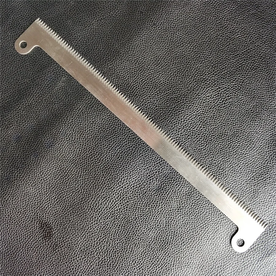  Пищевая промышленность пластиковый пакет пленочная упаковочная машина зубчатые лезвия