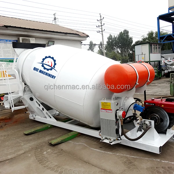 factory price cement mixer drum for sale with hydraulic system and discharge chute