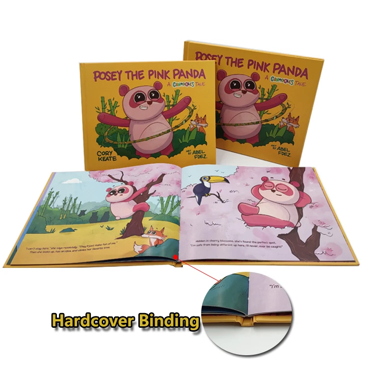 China Printer Custom Hardcover Story Picture Libro For Kids Livro Binding English Children Book Printing