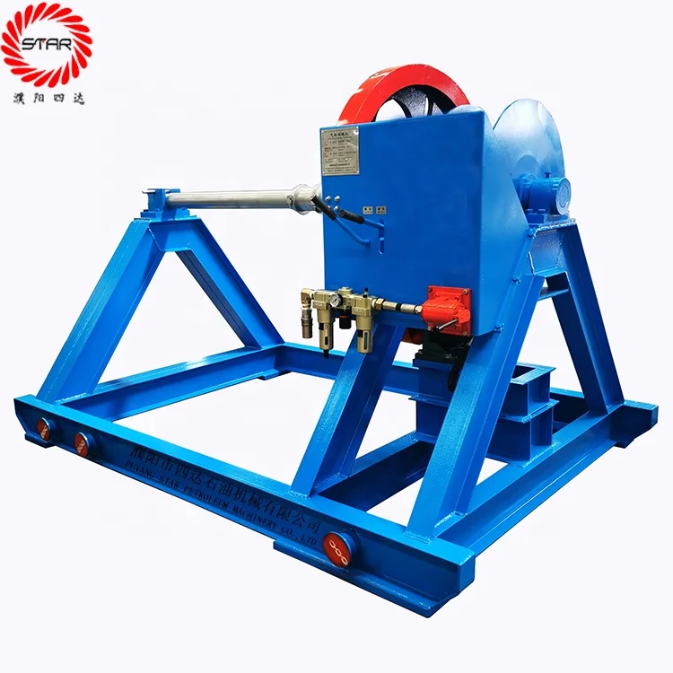 Заводская добавка для нефтепромысла подъемная машина DSJ15-Q пневматической буровой линии катушки