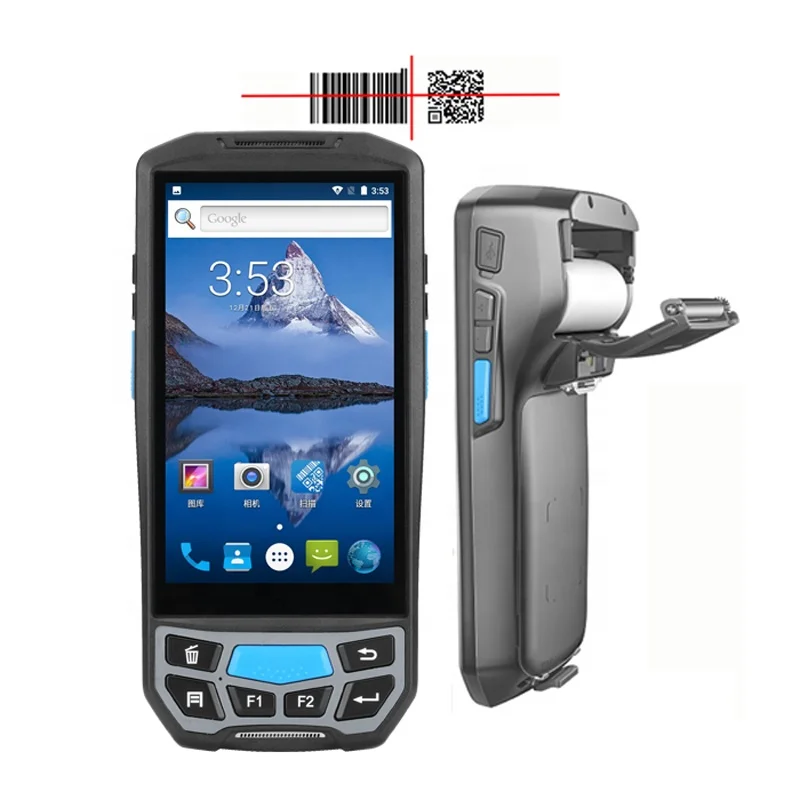 Android КПК портативных устройств сбора данных со встроенным Термопринтер для полиции и trafic надзирателей