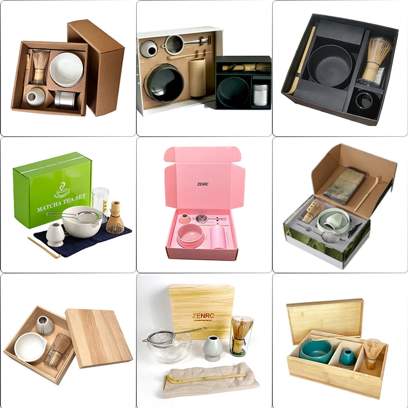 Красочный розовый чайный подарочный набор маття чаша красочная керамическая керамика чаван хасен