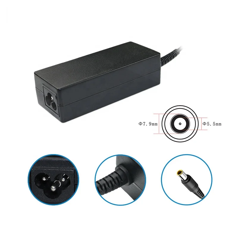 Ноутбук ac зарядное устройство для 65 Вт 20В 3.25A 7 9*5 5 мм с pin внутри powercord