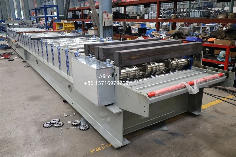 Popular USA metal floor decking machine 2 VLI 3 VLI Composite roll forming machine