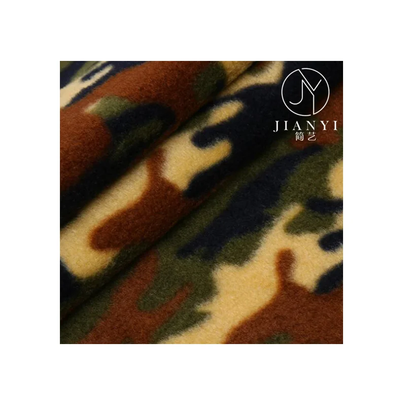 wholesale camouflage fabric polar fleece