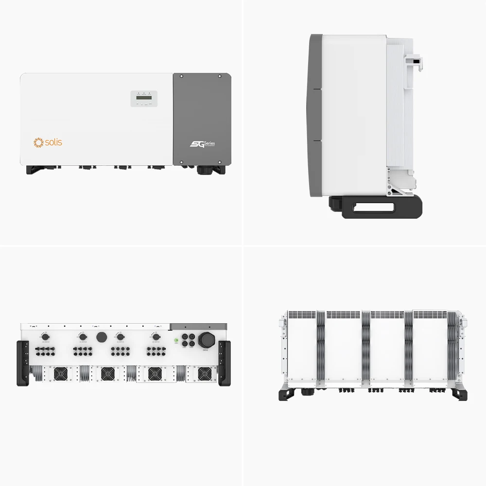 Solis 3 Phase 80kw 100kw 110kw On Grid Solis-(80-110)K-5G-pro Solar Inverter For Factory Electricity