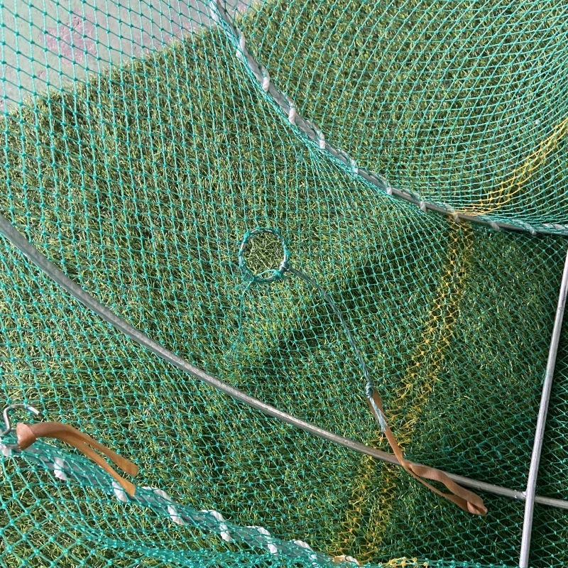 Heavy Duty PE Trap Cage for Deep Sea Fish and Crab cage trap Capture Aquaculture Equipment
