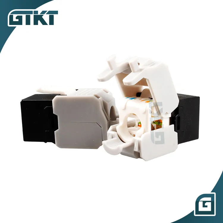 Модульный разъем RJ45 keystone jack UTP Cat6 10G 8P8C