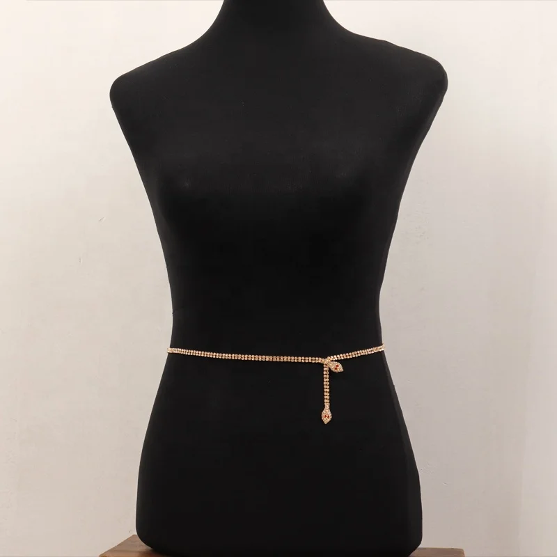 Wholesale Snake Waist Chain Europe and America Sexy Summer Beach Body Chain