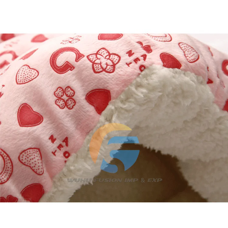  Pet Supplies Thickened Warm Cat Kennel Deep Sleep Sleeping Bag Semi-closed Autumn And Winter Indoor Bed