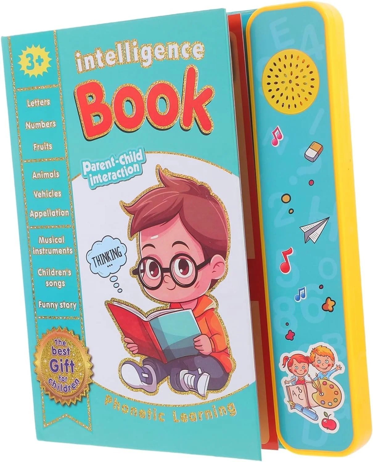 Point English Book for Educational Electric Book in English Electronic Alphabet Toy English Language Sound Book