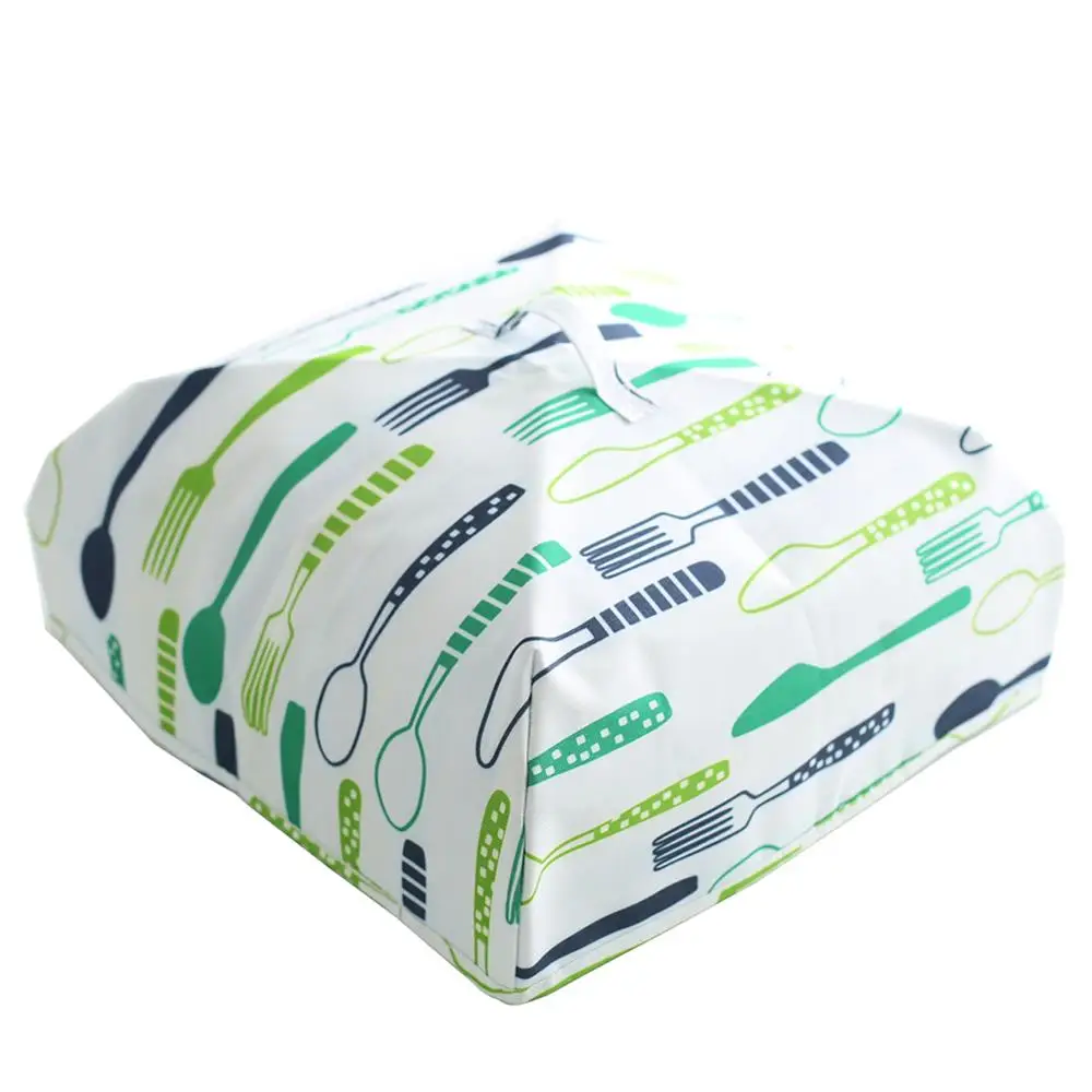Large new Japanese and Korean Oxford cloth aluminum foil insulation food cover kitchen dish cover