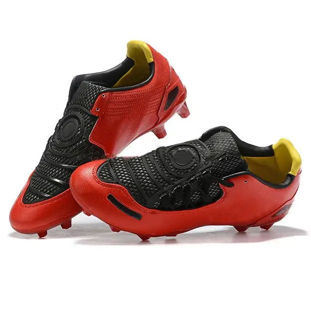 Professional Football Outdoor Long Spike Training Shoes for Men and Women, Outdoor Training, Non-slip and Wear-resistant