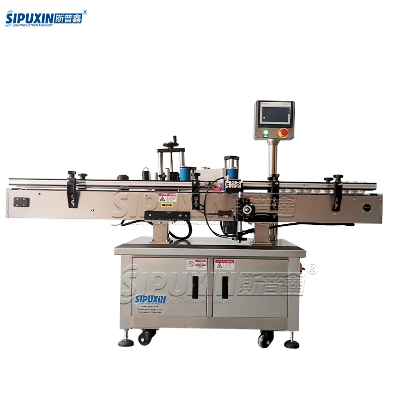 SPX High Accuracy  Packing Labels Easy Operation Wide Application Private Labeling Machine Round Bottle Labeling Machine