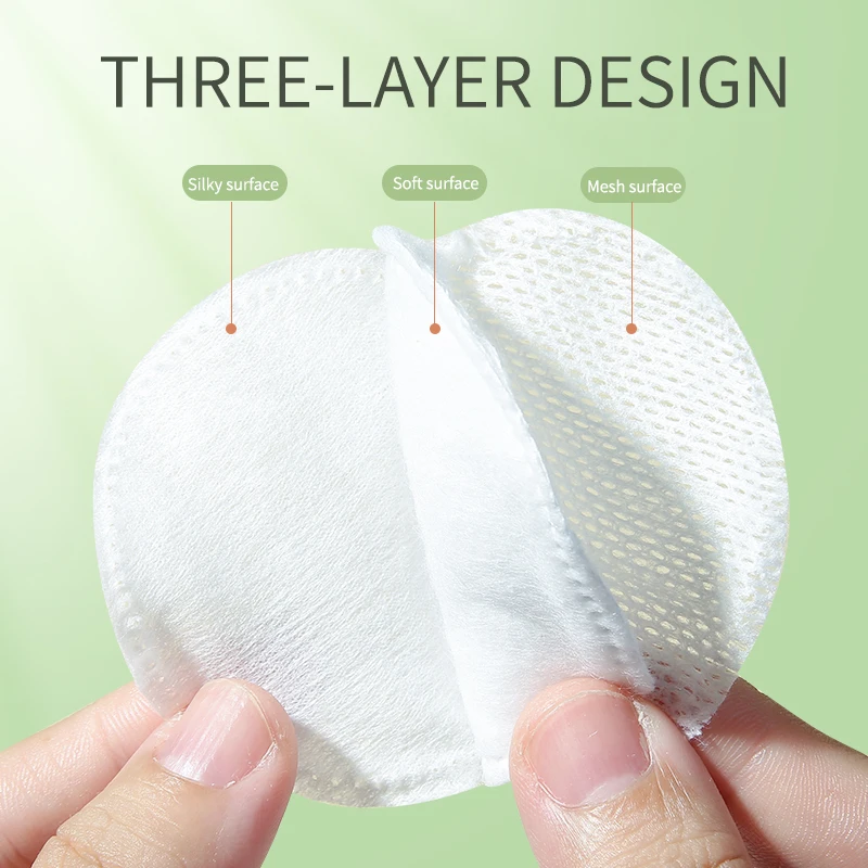 80/100/150 Pack Round Cotton Pads SY430 SY431 Disposable Cosmetic Cotton Pad For Face Skin Care Nail Makeup Remover Cotton Pads