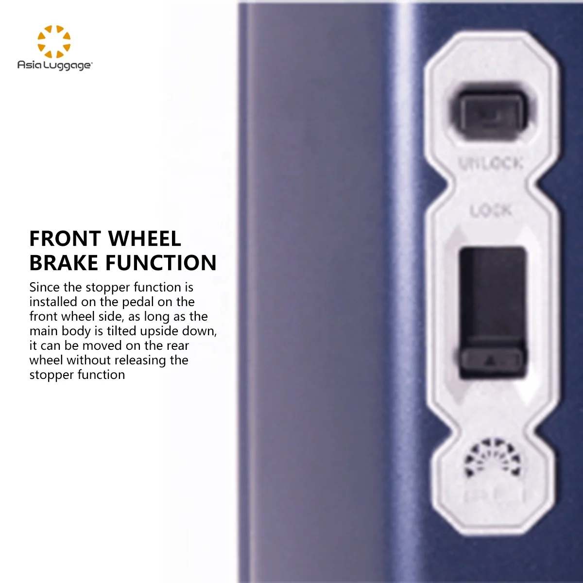 Wholesale Aluminum Alloy Frame Luggage Trolley Case Universal Wheel With Break System