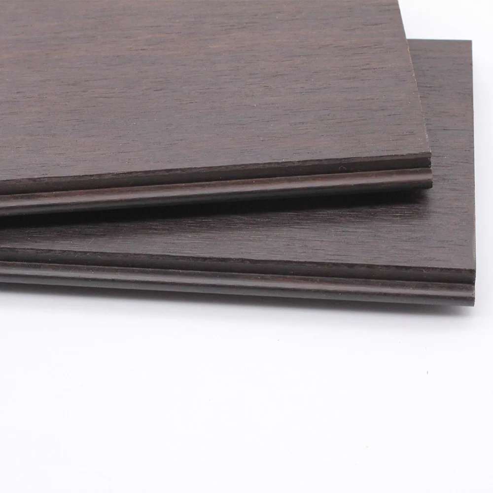 UV Resistance Strand Woven Waterproof Terrace Floor Bamboo Decking Boards