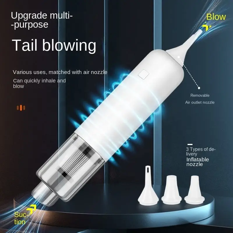 Portable strong suction wireless pocket hand car stick vacuum cleaner air blower wet and dry for car home use