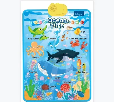 Multi-Language Talking Poster ABC Alphabet  educational interactive talking poster chart toy