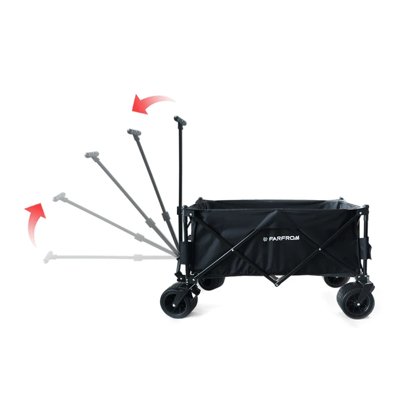 Outdoor Baby Wagon Stroller Beach Trolley Cart Camping Folding Wagon Picnic Shopping Wagon Stroller
