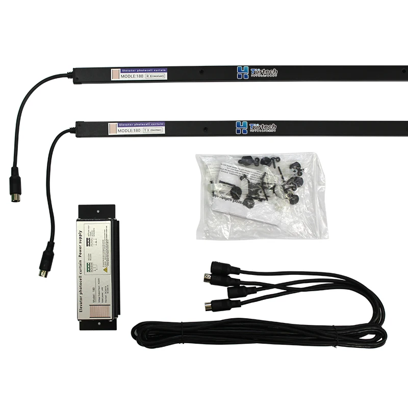 Turtech DT180A elevator light curtain elevator parts lift door sensor infrared detector light curtain sensor