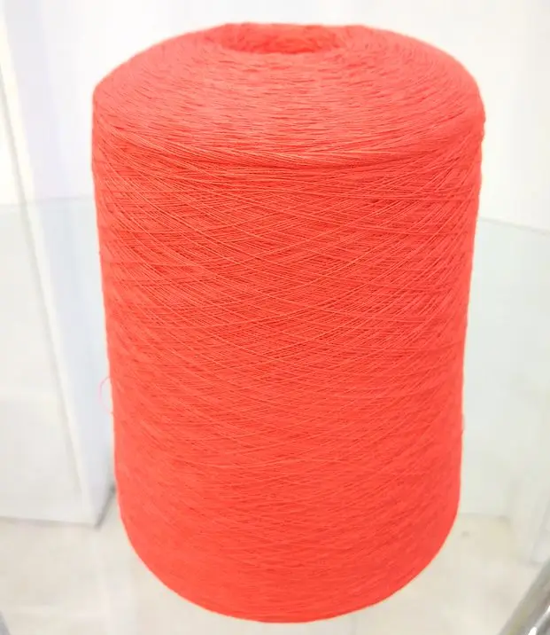 Eco-Friendly 24/1 Flash Silk Yarn Recycled Viscose Blend Nylon Yarn