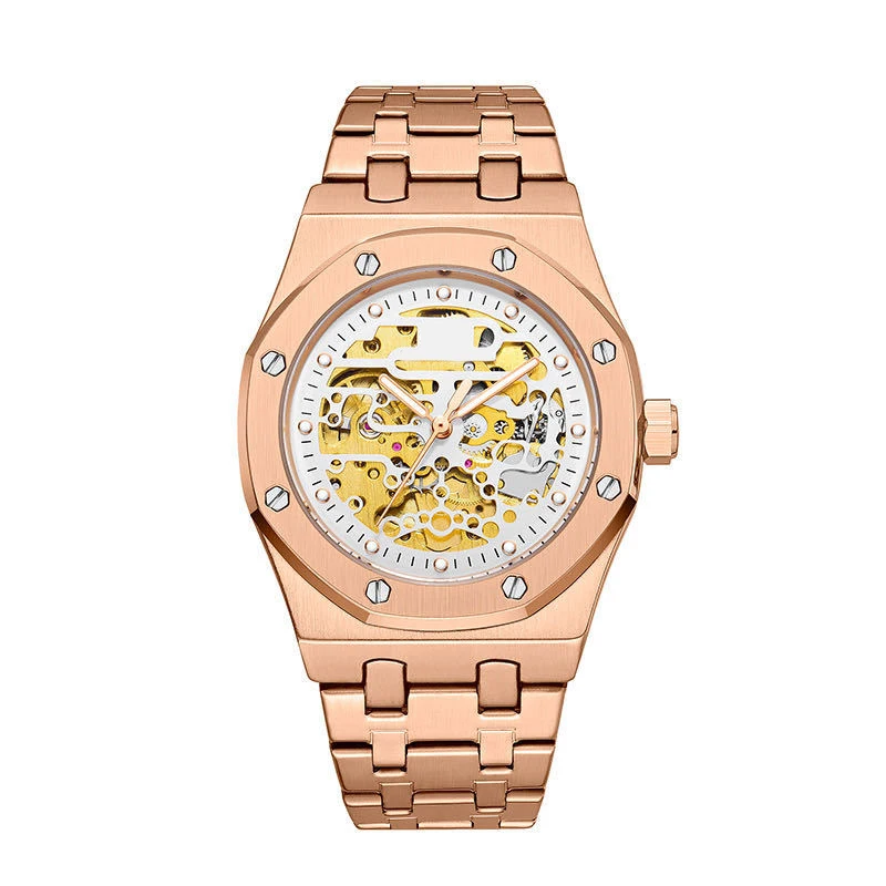 Luxury New Design Luminous Men Classic Custom Stainless Steel Seagull Mechanical Automatic WristWatch