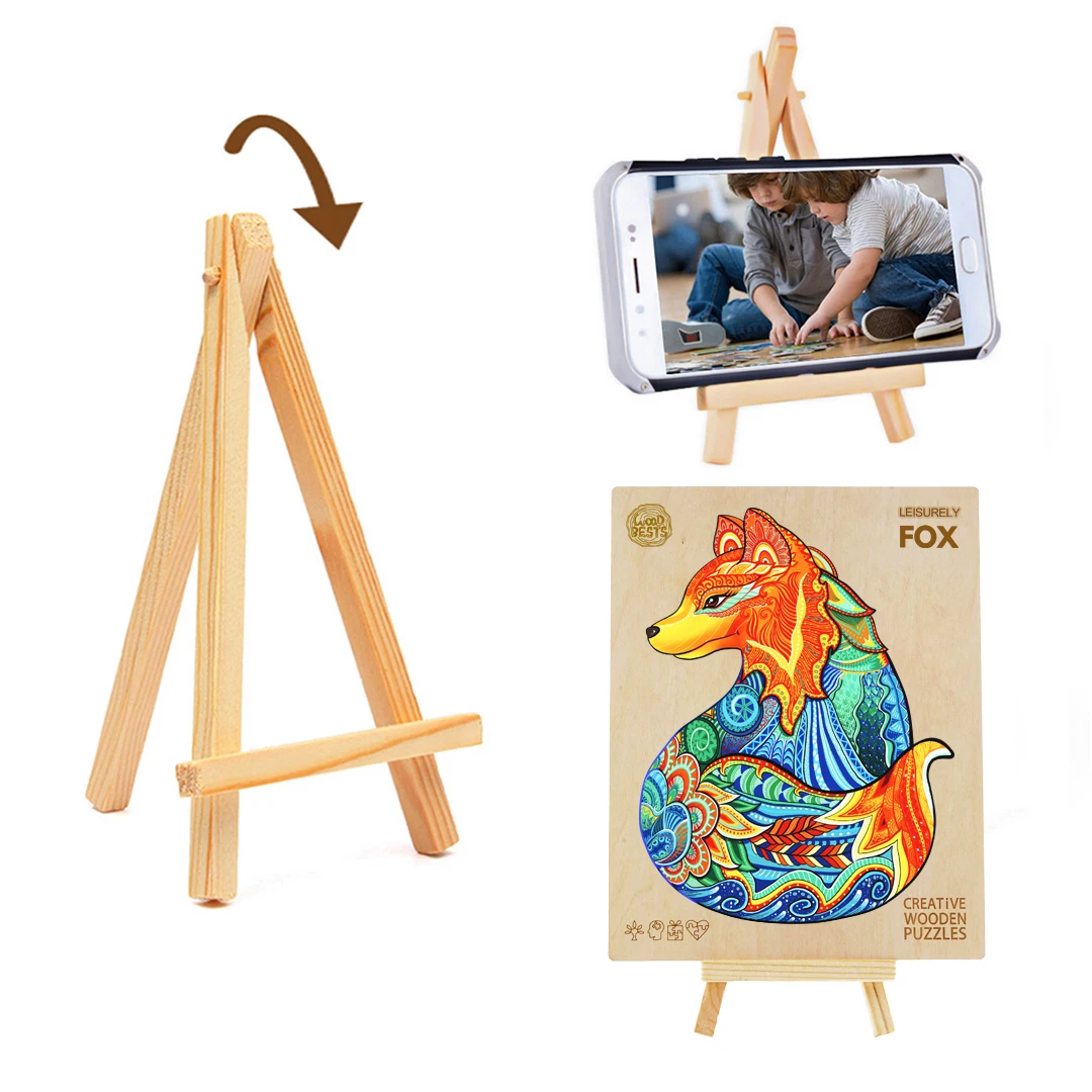 Unique Shape Animal Shaped Puzzle Wooden Jigsaw custom puzzles