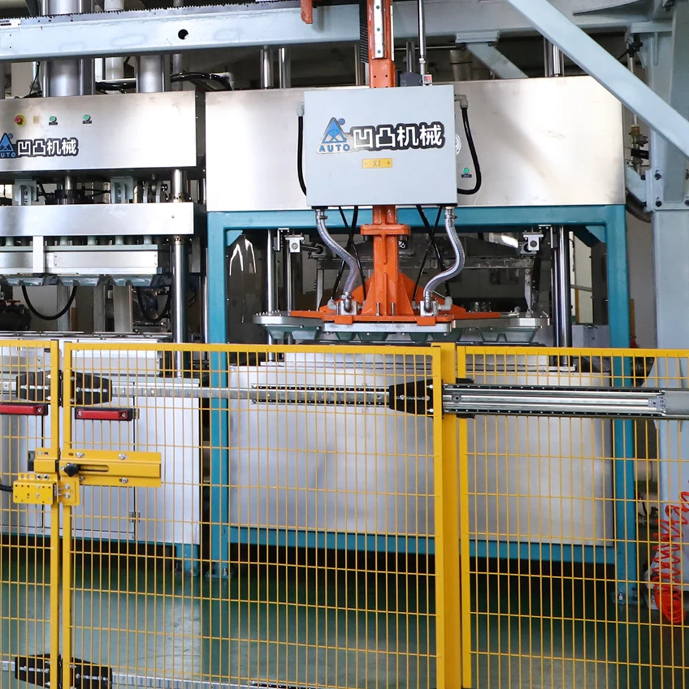 DZ Multi-Station Automatic bagasse Paper Pulp Molding Robot Tableware Thermoforming Machine for food container