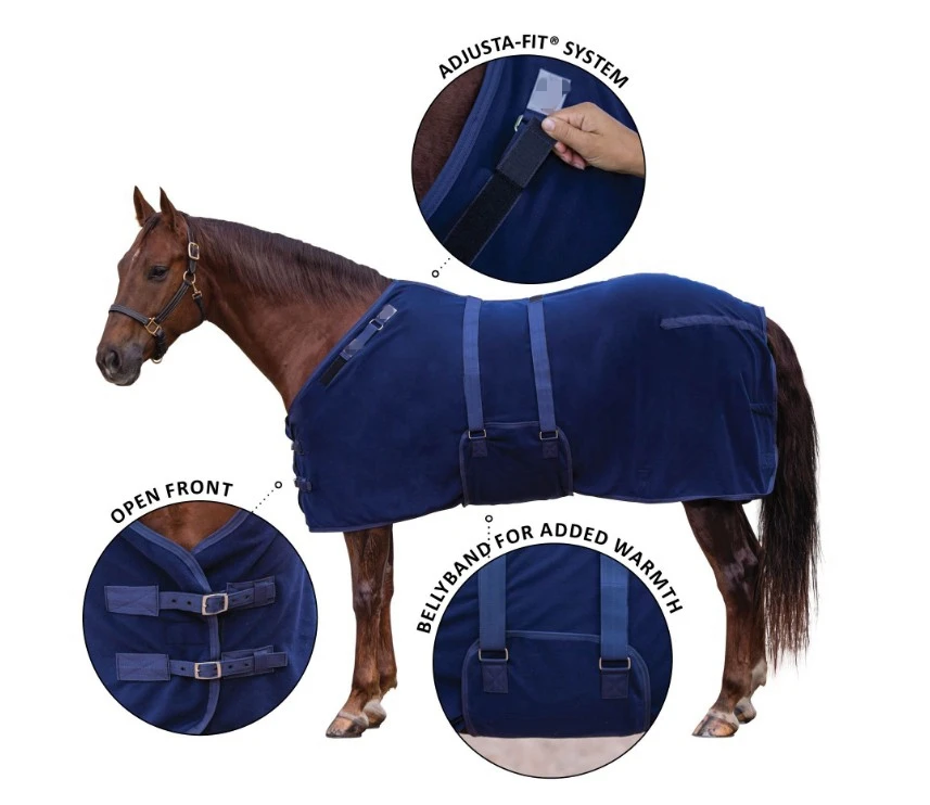 Теплые ковры для конного спорта, дышащий флисовый ковер для лошадей, стандартное Флисовое одеяло