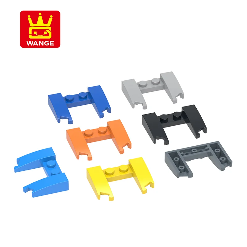 Wange NO11291 автоматический клиновидный блок 3x4 Moc цветные аксессуары пластик/ABS Материал совместимый кирпич DIY детали для сборки детских игрушек