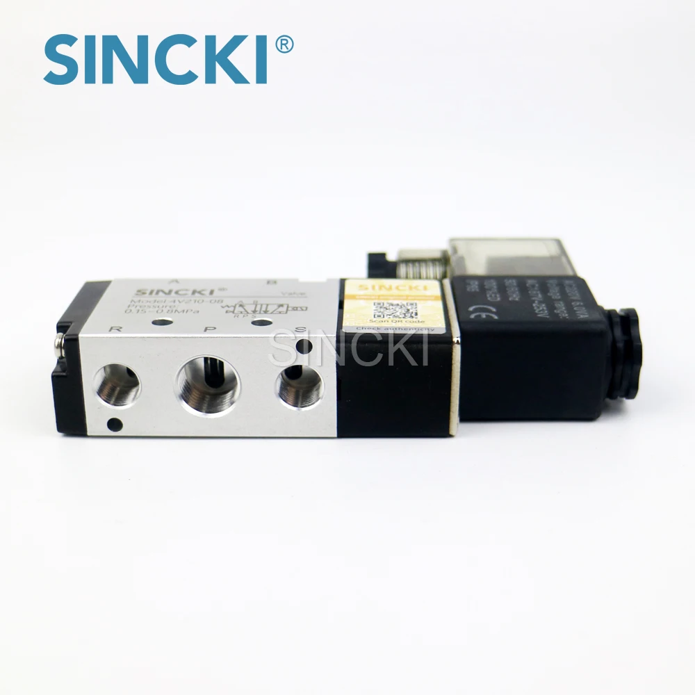 Hot sale Type 4v210 4V210-08 Solenoid valve for air system
