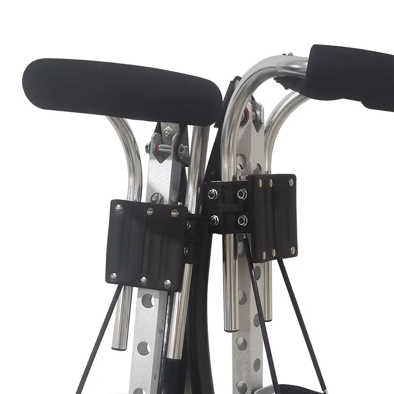 Outdoor fitness extreme running jump shoes adult entertainment space high jumping shoes