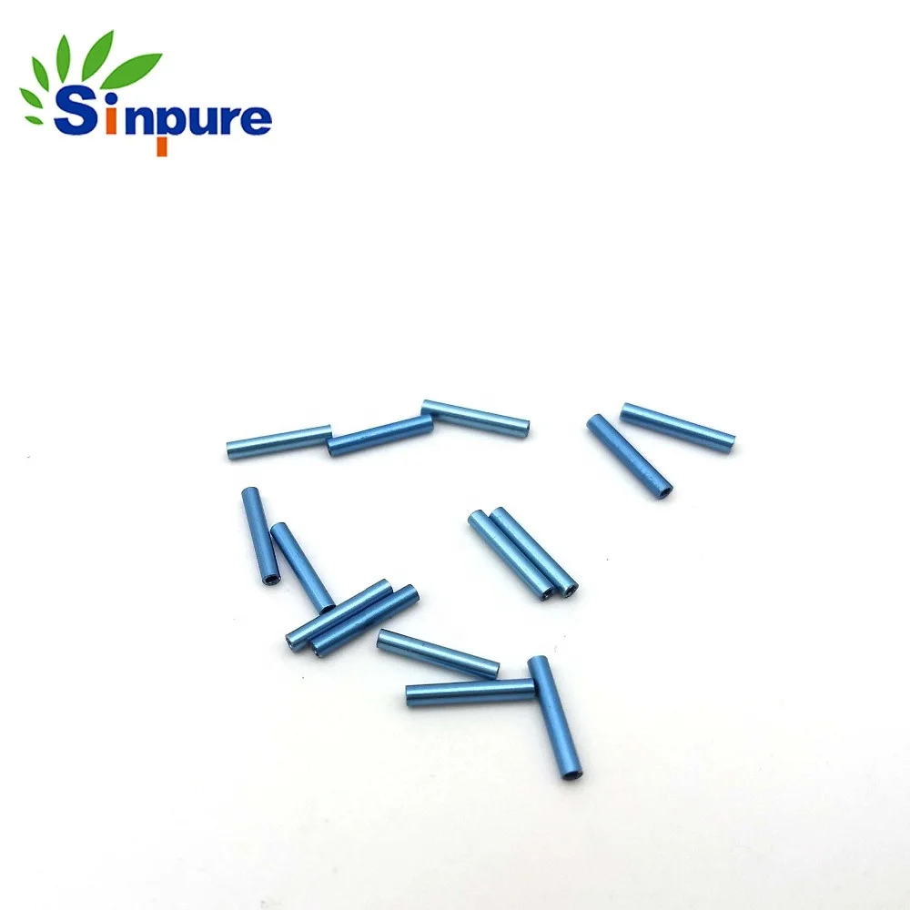 
Customized thin wall 1mm aluminum tube for heat exchanger 