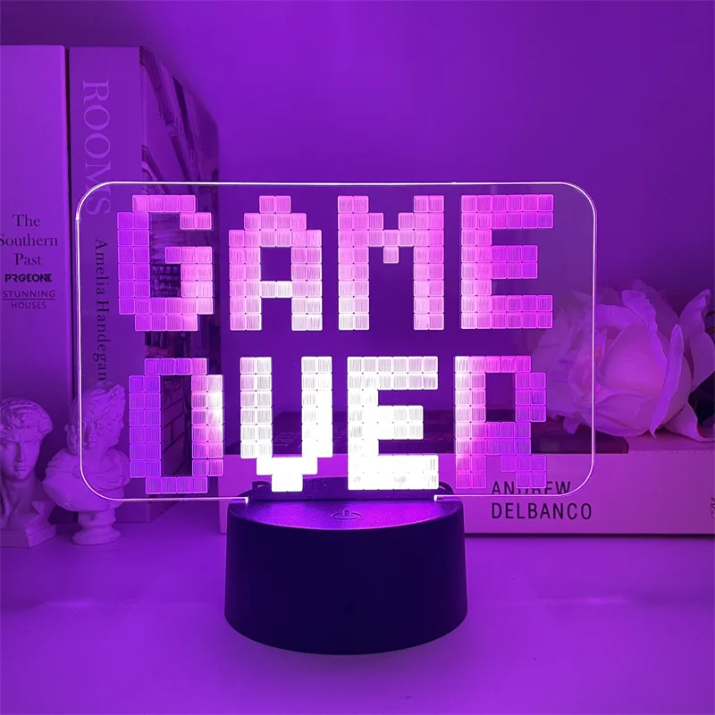 Home Decoration 3D Led Desk Table Lamp 7 Color Changing Animal LED Night Light