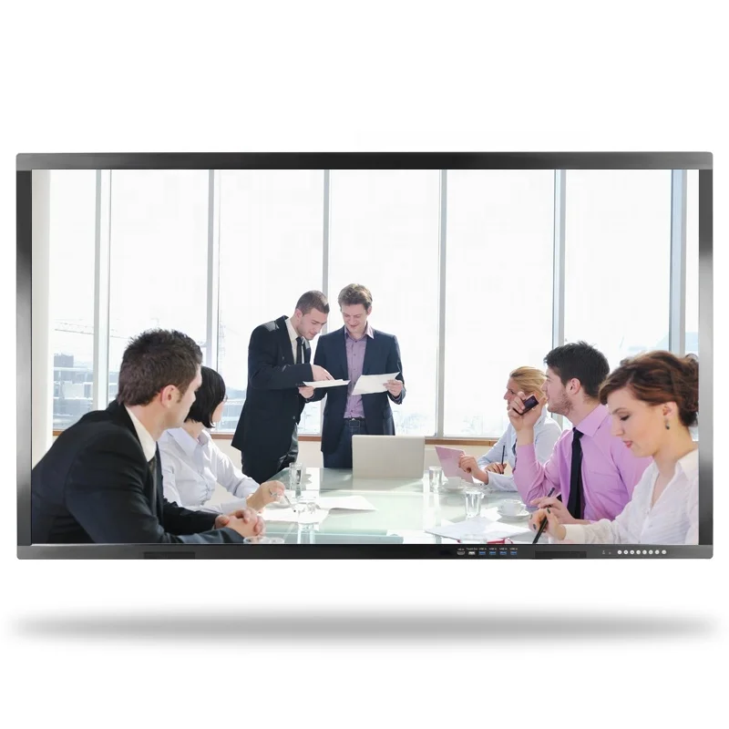 75 inch interact led panel price board smart touch screen monitor for smart classroom