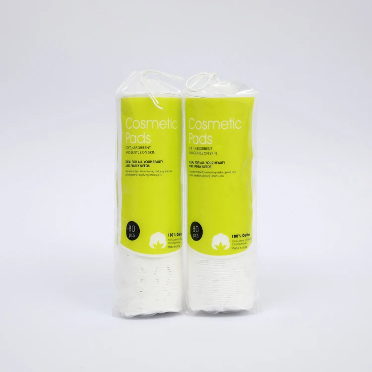 Original Factory Wholesale Private Label Soft Organic Face Cleansing Pads Cosmetic Facial For Adult