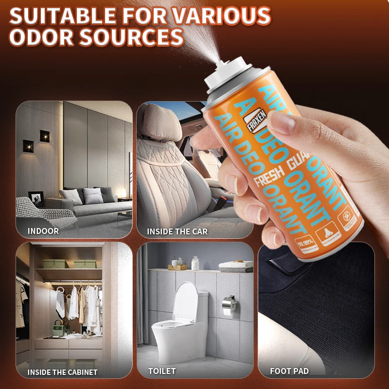 450ml Strong Auto Car Deodorant & Bactericide Convenient Spray Use Car space air fresher