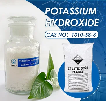 Hot Selling White Flakes Hydroxyde De Potassium Per Ton 90% KOH Potassium Hydroxide for Soap