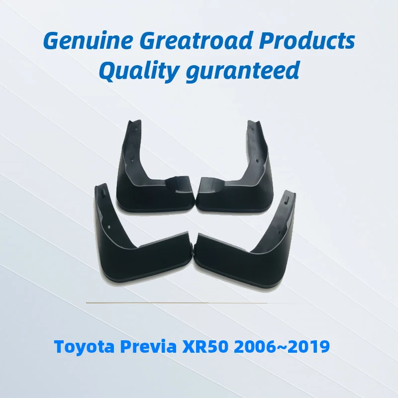 Car Mudflap for Toyota Previa XR50 2006-2019 Estima Tarago Fender Mud Guard Flap Splash Flaps Mudguards Accessories 2010 2015