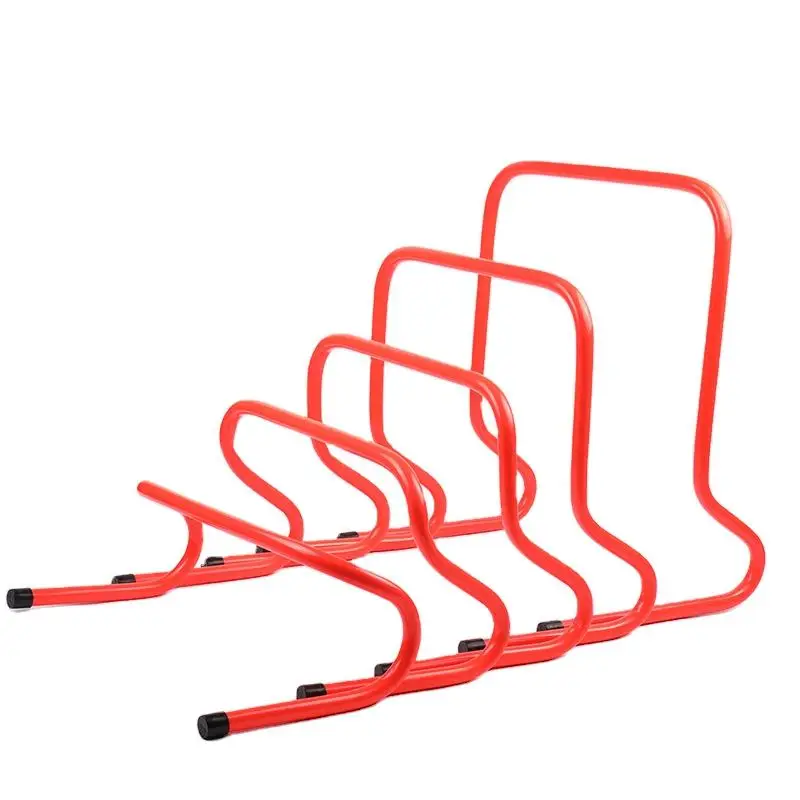 Manufacturer selling 15CM 23CM 30CM 40CM 50CM football training Hurdles Portable Soccer Running Training Speed Agility Hurdles