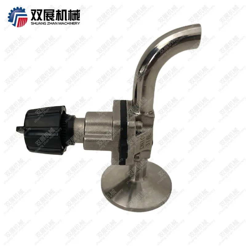 hygienic elbow type welding diaphragm valve manually ss316L stainless steel