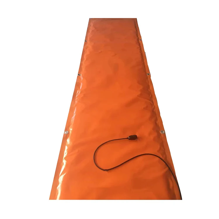 Custom Flexible Silicone Rubber Heating Pad Silicone Heating Blanket Silicone Heater Mat  for Industrial Equipment