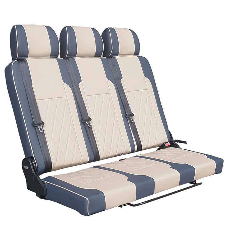 2024 AutoLiuMa Manufacturer Sales Auto Interior Accessories rear sofa recline bed seats leather car RV auto bed seat