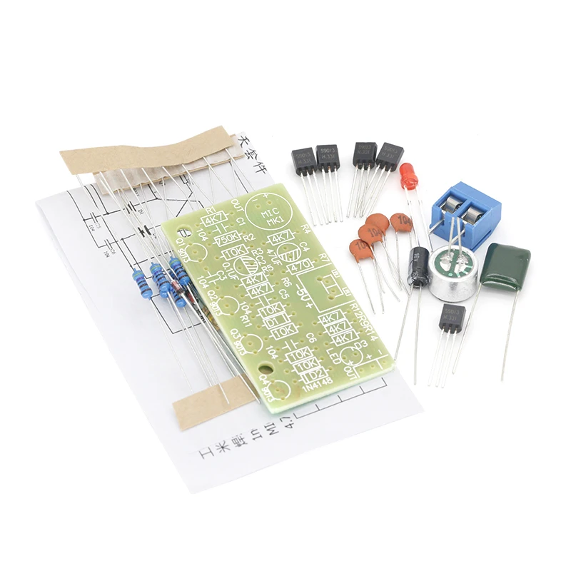 Electronic Acoustic Clap Control Switch DIY Kit Sound Sensor Electronic Circuit DIY Suit Integrated PCB Module