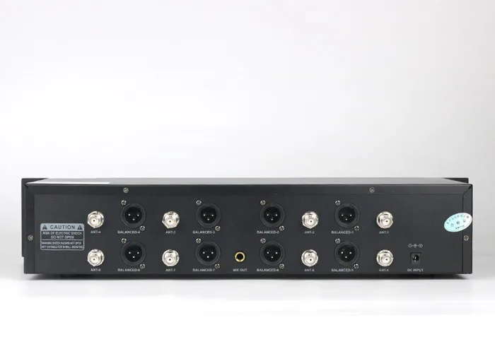 TKG 640-690MHz TK-6008 8 channels professional handhold headset  lapel cordless uhf microphone wireless system