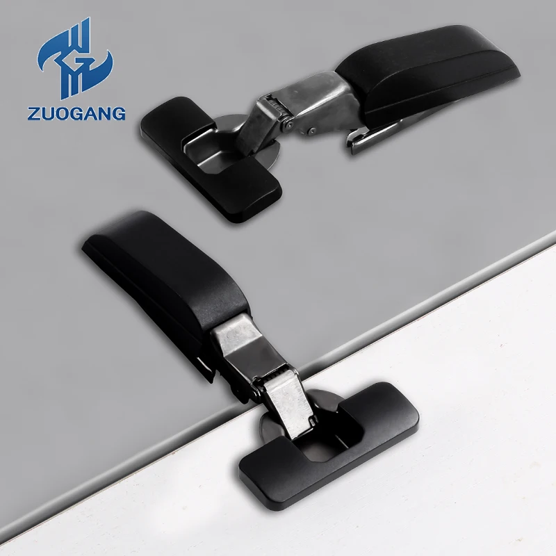 Zuo Gang Wingless Hinge Hydraulic Folding Spring Concealed Hinges Cabinet Hardware Soft Close Cabinet Furniture Hinges