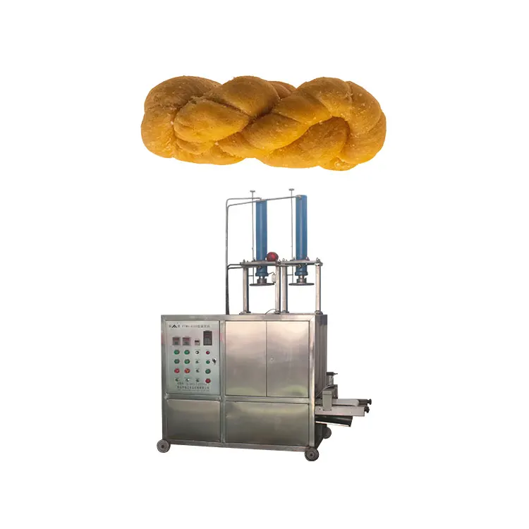 the best crispy snack food processing machine oil spraying dough twisting cutting machine dough twist maker machine
