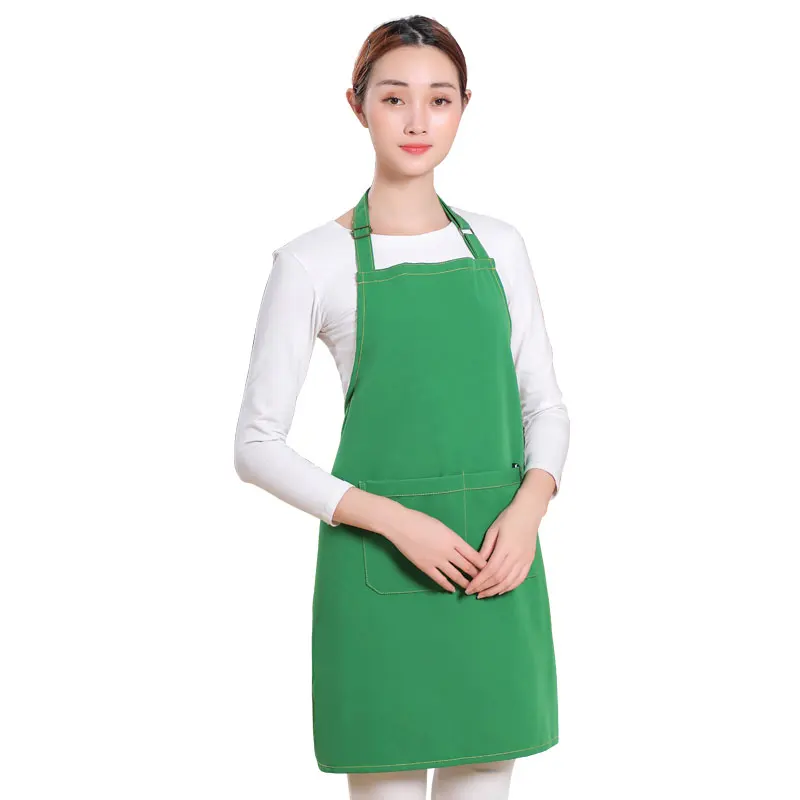 
High quality custom utility promotional men fashion medical disposable factory cheap custom cotton canvas kitchen apron 
